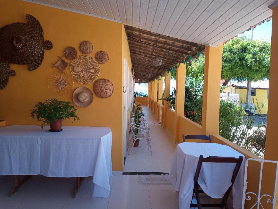 Pousada Grao De Areia Beira Mar Mangue Sêco Exterior foto