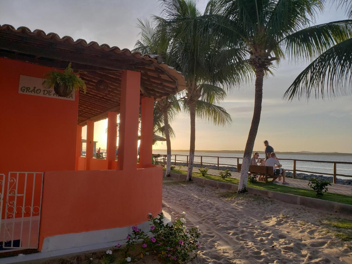 Pousada Grao De Areia Beira Mar Mangue Sêco Exterior foto